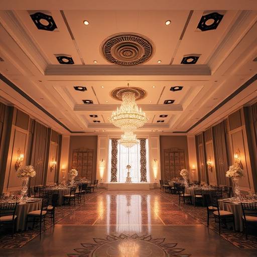 Elegant ballroom event venue in downtown Dallas